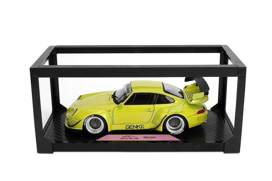 1/18 PORSCHE 911 RWB Pink Slip RAUH-Welt BEGRIFF Genki Model Car