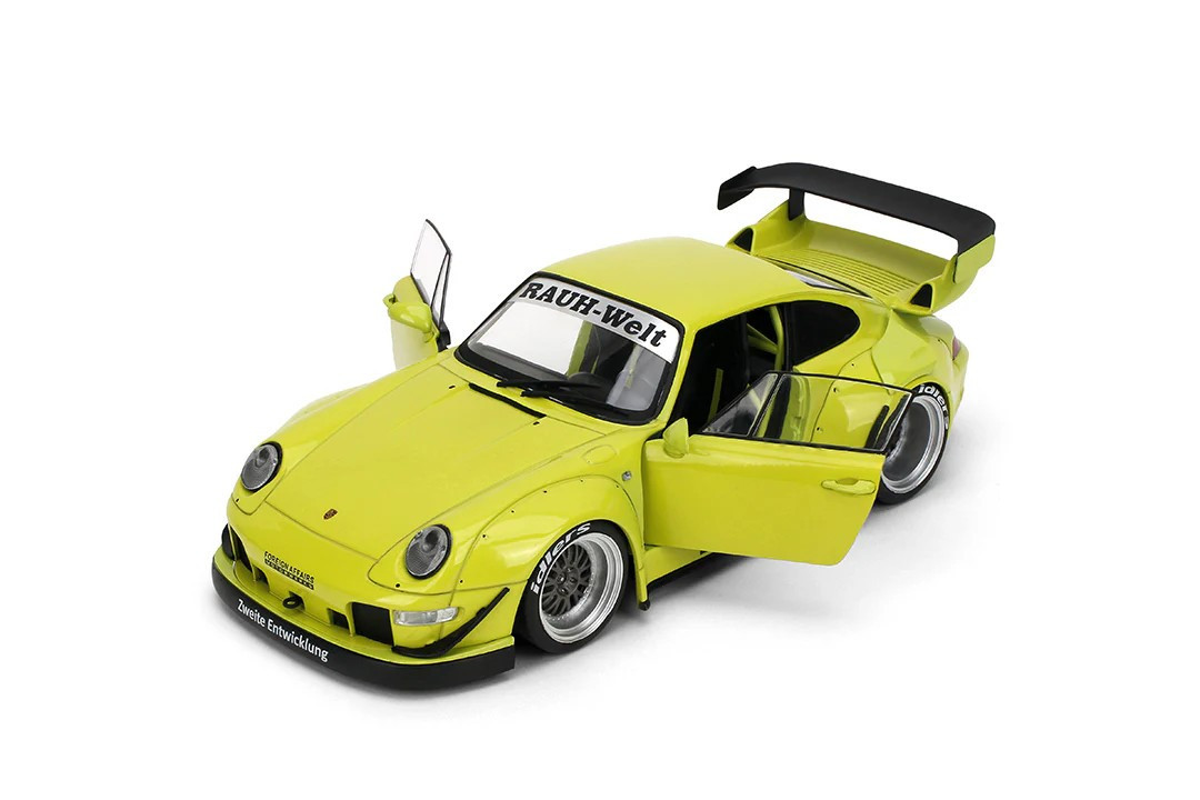 1/18 PORSCHE 911 RWB Pink Slip RAUH-Welt BEGRIFF Genki Model Car