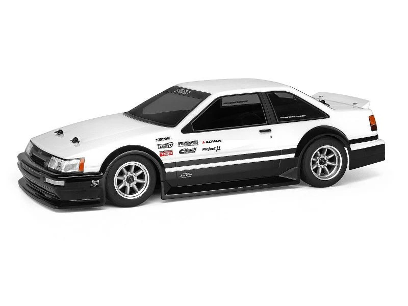 HPI 1/10 RC BODY Shell TOYOTA COROLLA AE86 Coupe -CLEAR- #30729