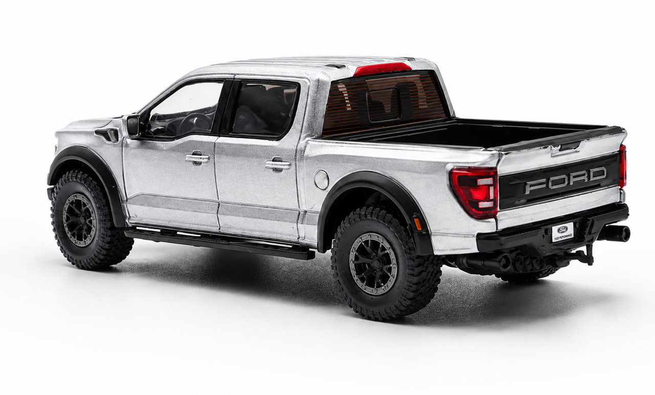 SMC 1/64 FORD F150 RAPTOR PICK UP TRUCK Die Cast -ORANGE-