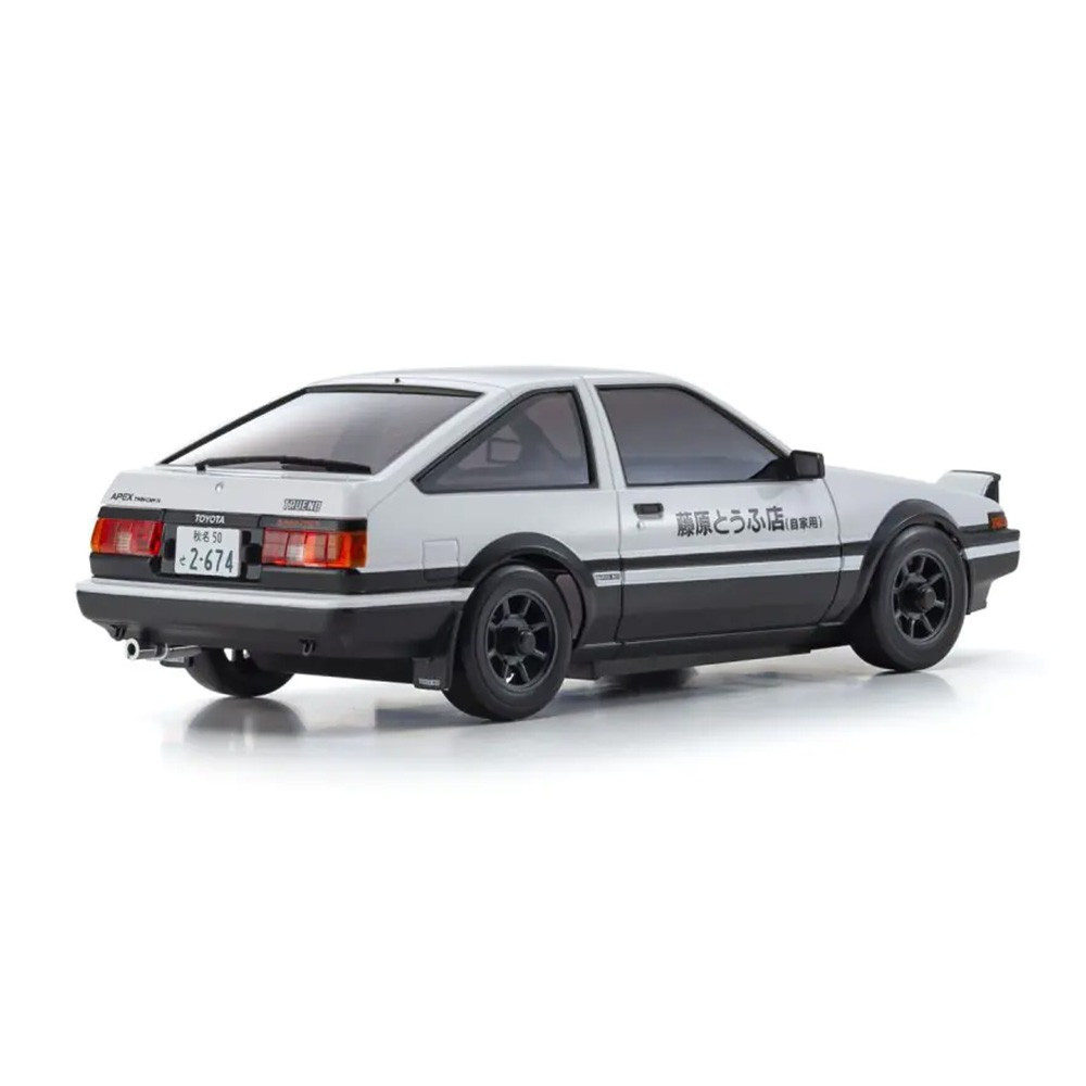 車模型　Diapet SHINSEI Kyosho Mini Z Body TOYOTA SPRINTER TRUENO AE86 INITIAL D -WHITE