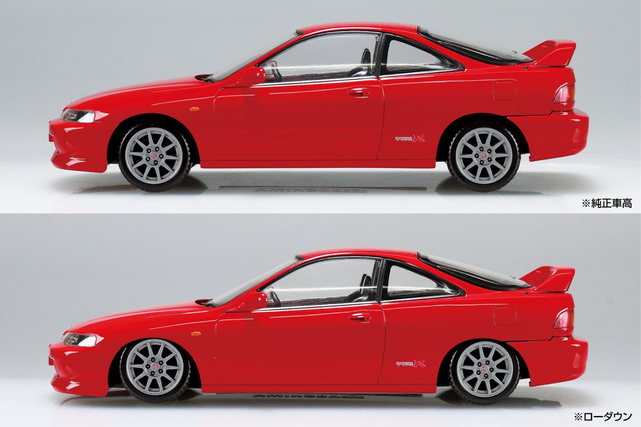Aoshima 1/32 ACURA INTEGRA TYPE R Snap Model Kit -RED-