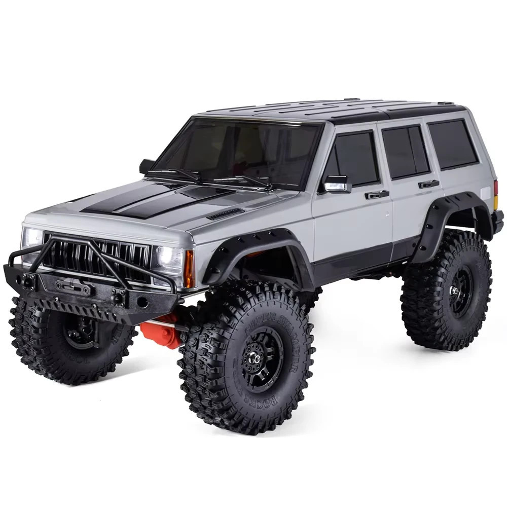 RC 1/10 Truck Body JEEP CHEROKEE Hard Body 313mm -GREY-