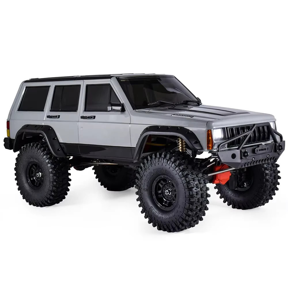 RC 1/10 Truck Body JEEP CHEROKEE Hard Body 313mm -GREY-