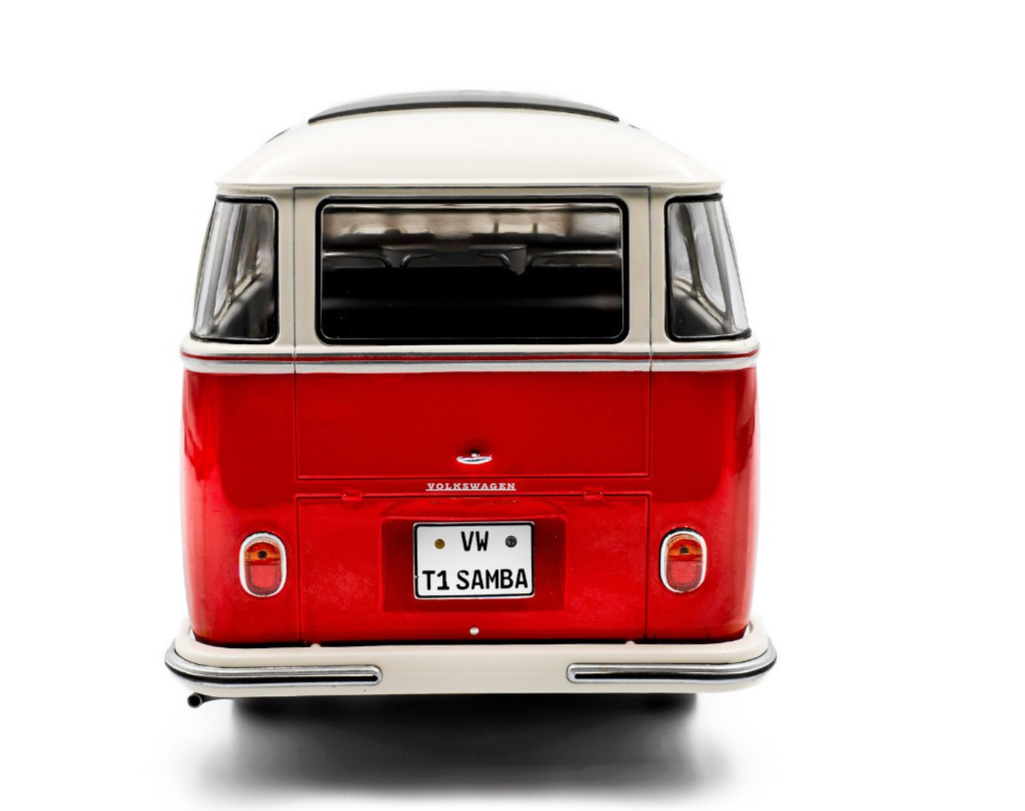 1/18 VW BUS VOLKSWAGEN T1 SAMBA 1962 Model Car -GREEN-