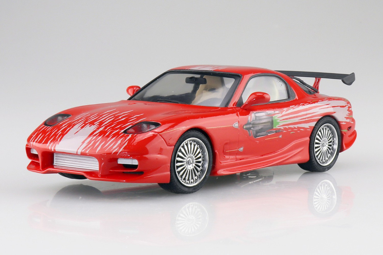 Aoshima 1/24 MAZDA RX7 FD3S WS-03 Fast & Furious Plastic Model Kit