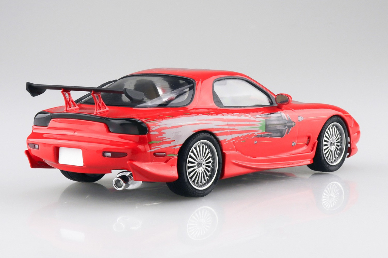 Aoshima 1/24 MAZDA RX7 FD3S WS-03 Fast & Furious Plastic Model Kit