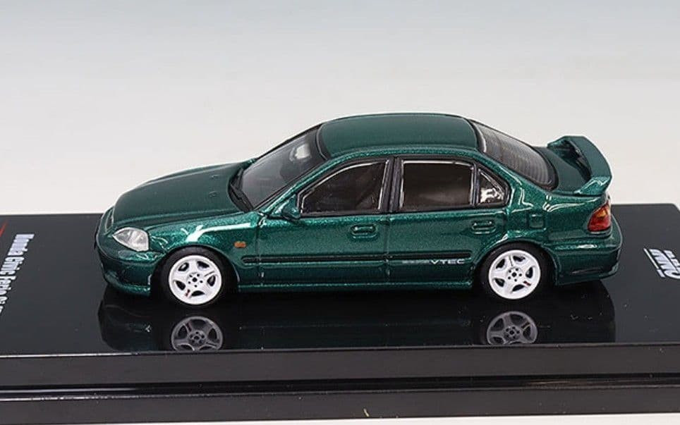 Inno 1/64 HONDA CIVIC FERIO SI EKS Model Car -GREEN-