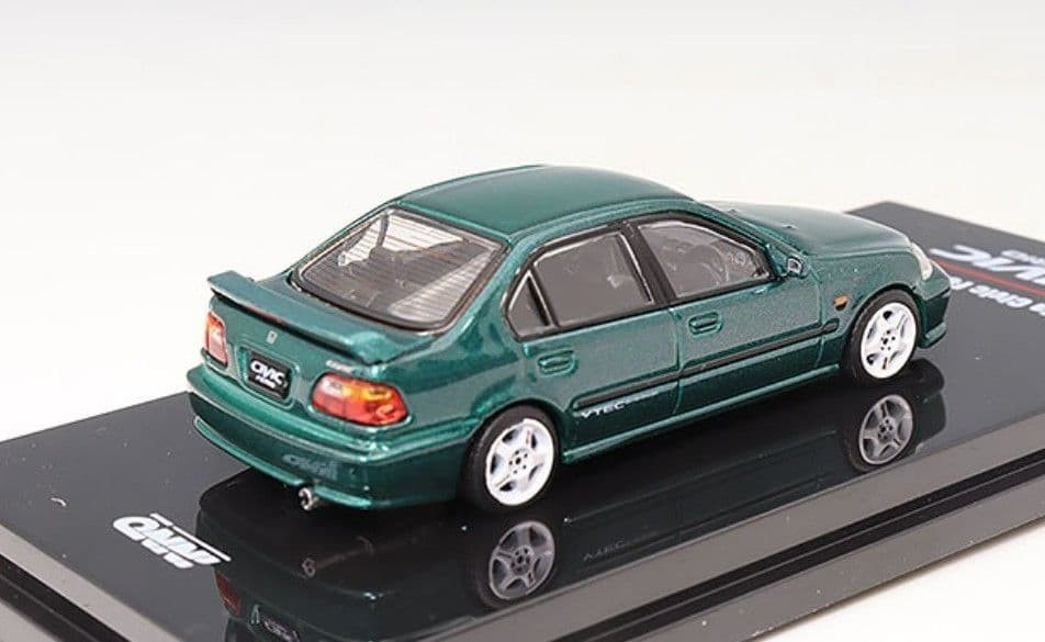 Inno 1/64 HONDA CIVIC FERIO SI EKS Model Car -GREEN-