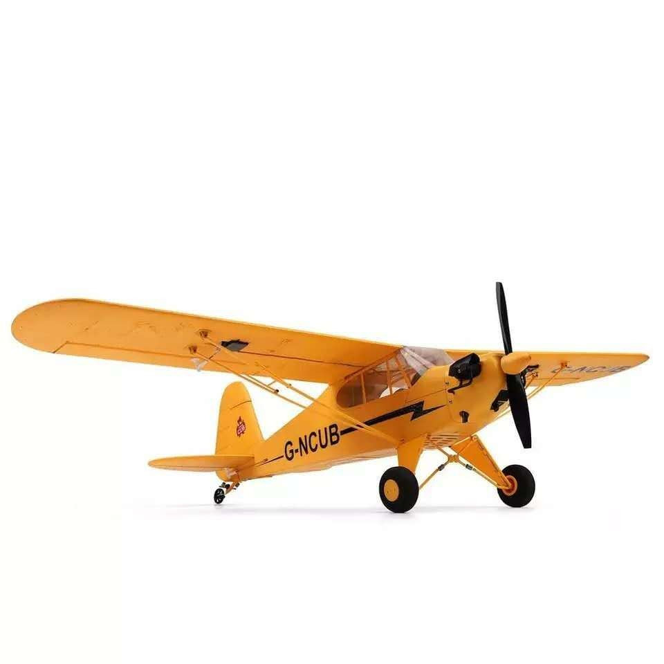 RC Piper J3 CUB Micro RC Airplane W/ Gyro 2.4ghz RTF 26