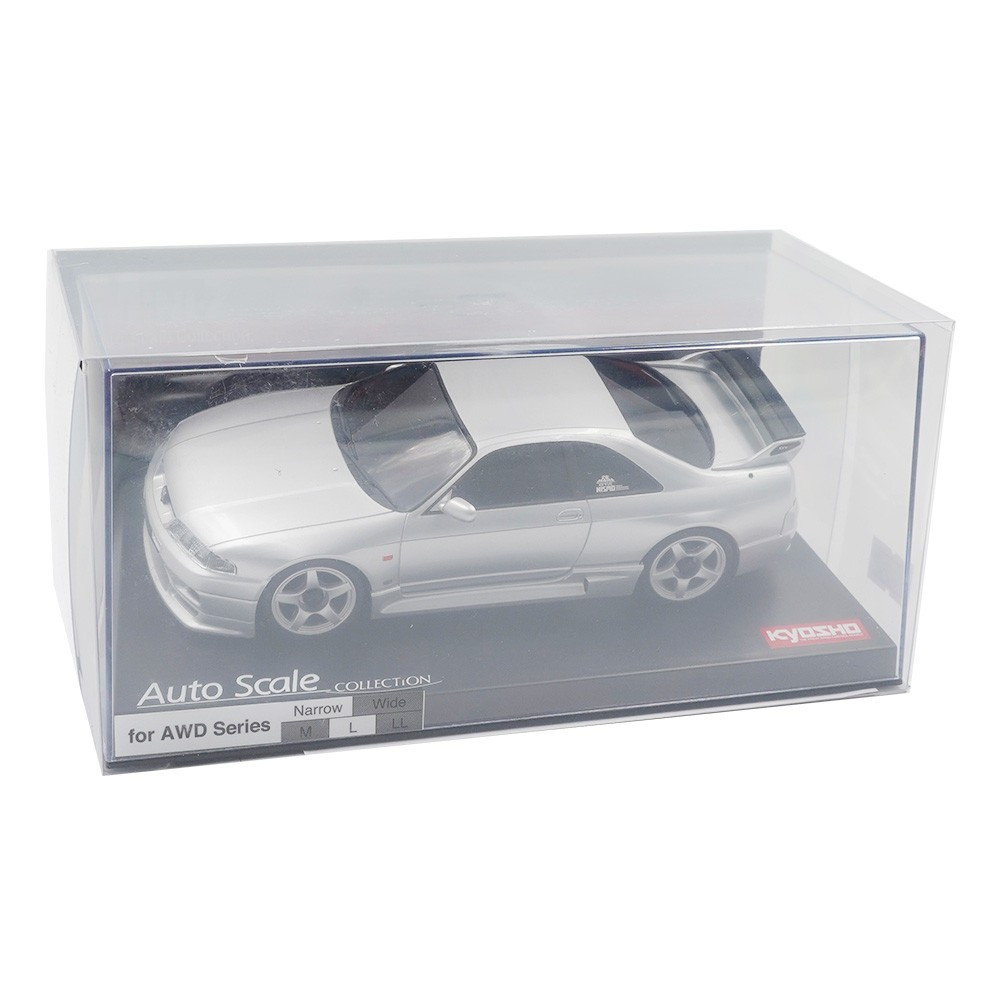 Kyosho RC Mini Z Nissan Skyline GT-R R33 Nismo Body Shell -SILVER