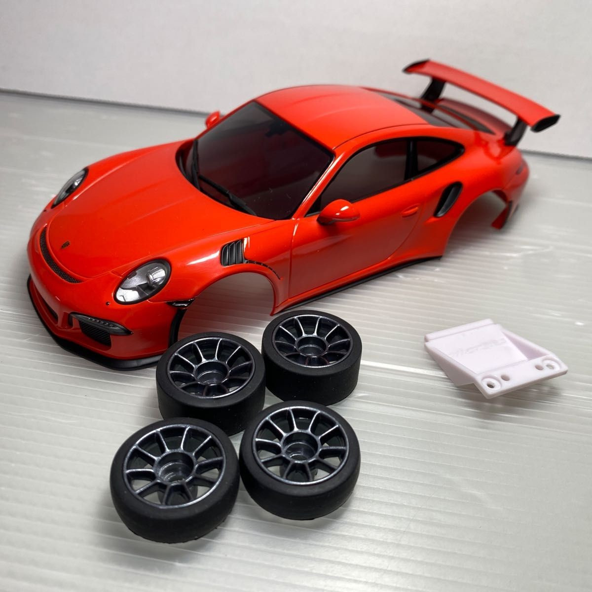 Kyosho RC Mini Z PORSCHE 911 GT3 RS-GT Body Shell -WHITE- #MZP163W Kyosho RC Mini Z PORSCHE 911 GT3 RS-GT Body Shell -WHITE- #MZP163W