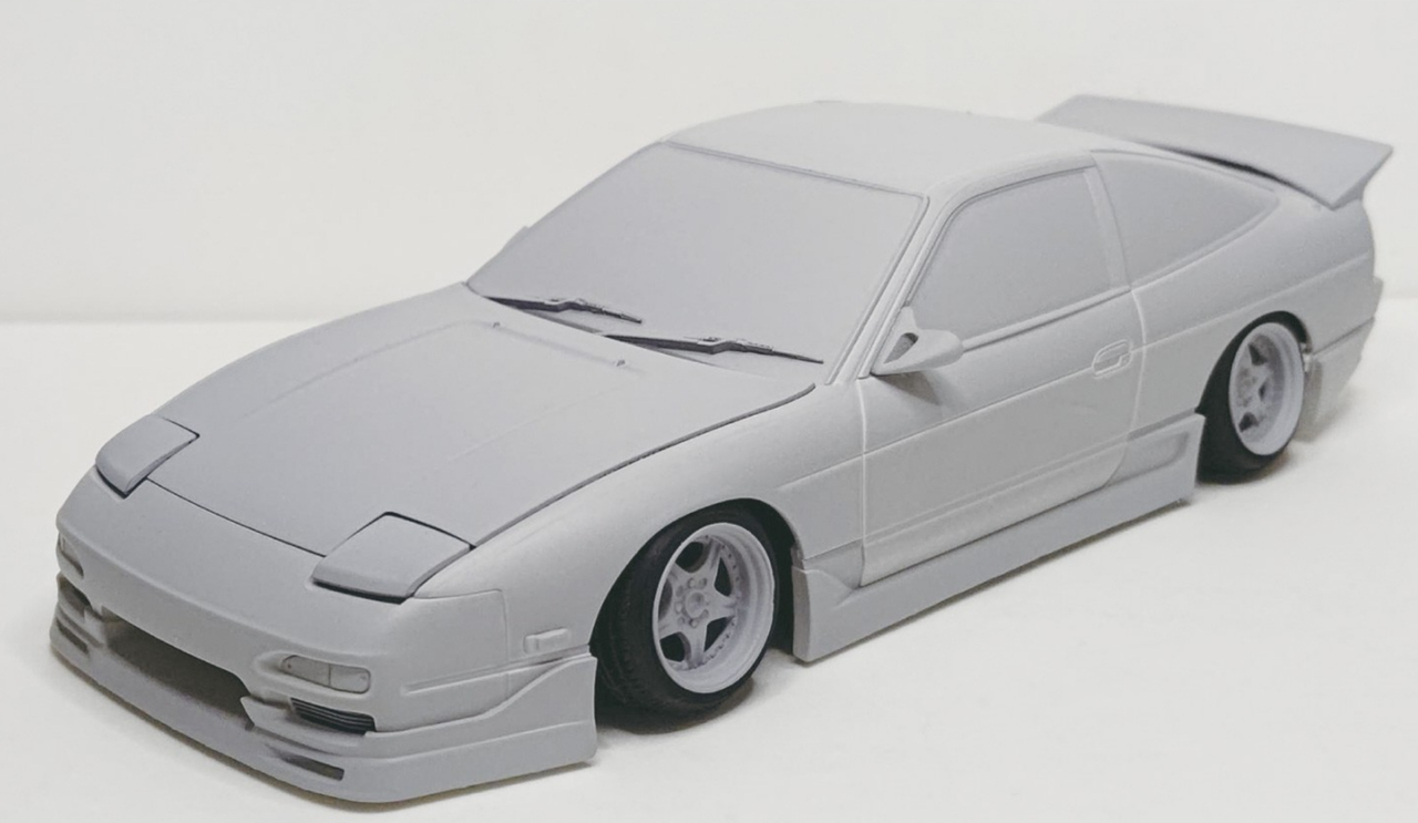Aoshima 1/24 1991 Nissan 180SX RPS13 B-Wave Ver.A Model Kit