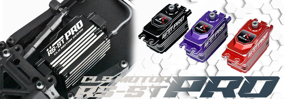 Reve D 1/10 RC Drift SERVO Digital Low RS-ST PRO -BLUE- #RS-STBL