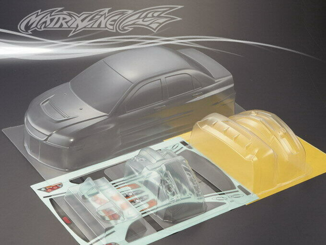 1/10 RC Car Body Shell Mitsubishi Lancer EVO 9 Evolution W