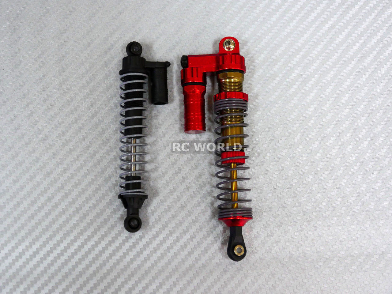 Axial SCX10 Jeep Honcho METAL PiggyBack SUSPENSION SHOCKS 120MM