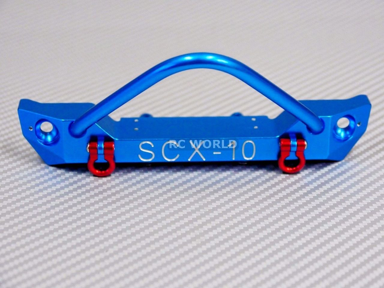 For Axial SCX10 RC Truck Front BULL NOSE Metal BUMPER w/ Metal