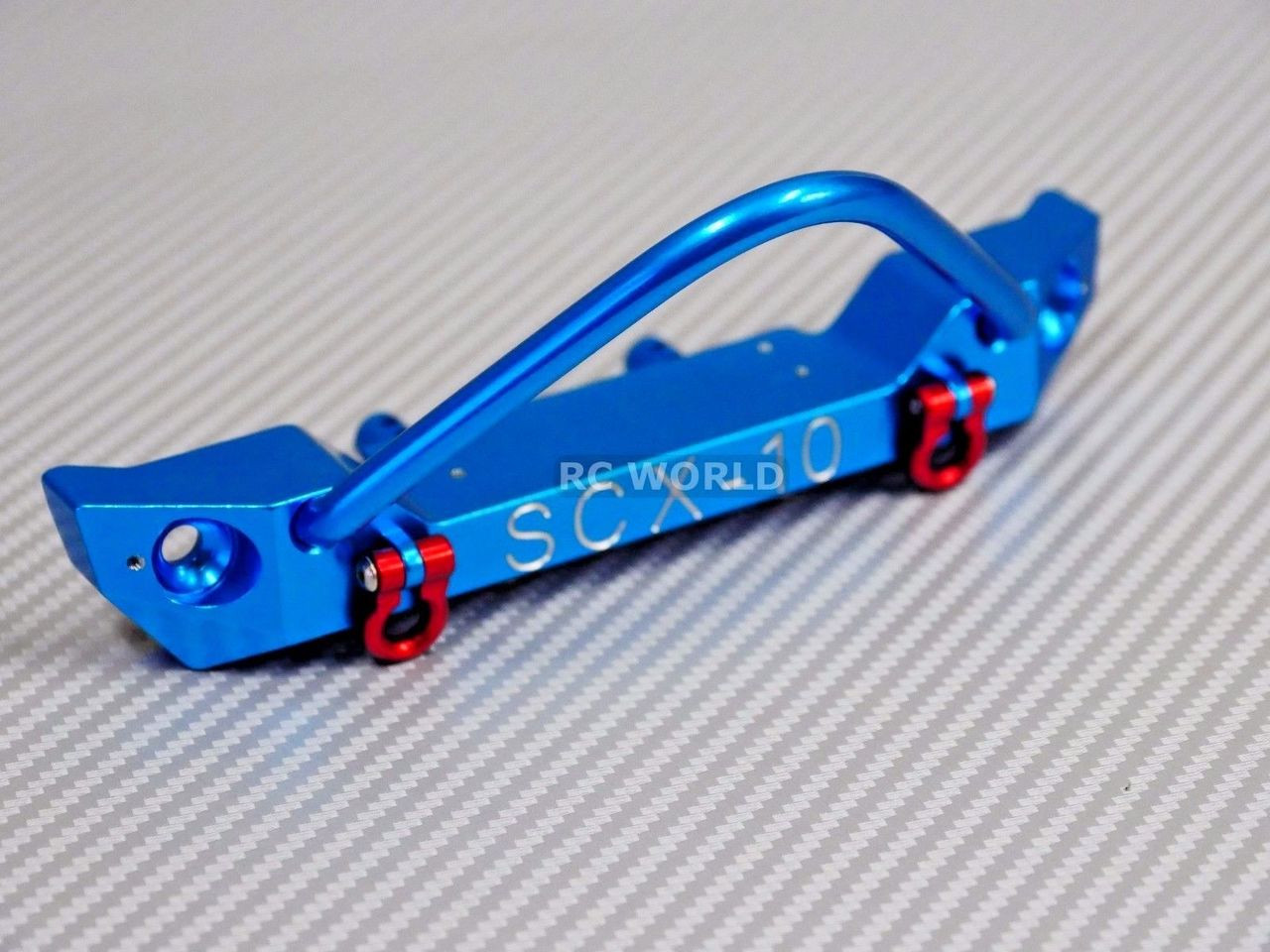 For Axial SCX10 RC Truck Front BULL NOSE Metal BUMPER w/ Metal