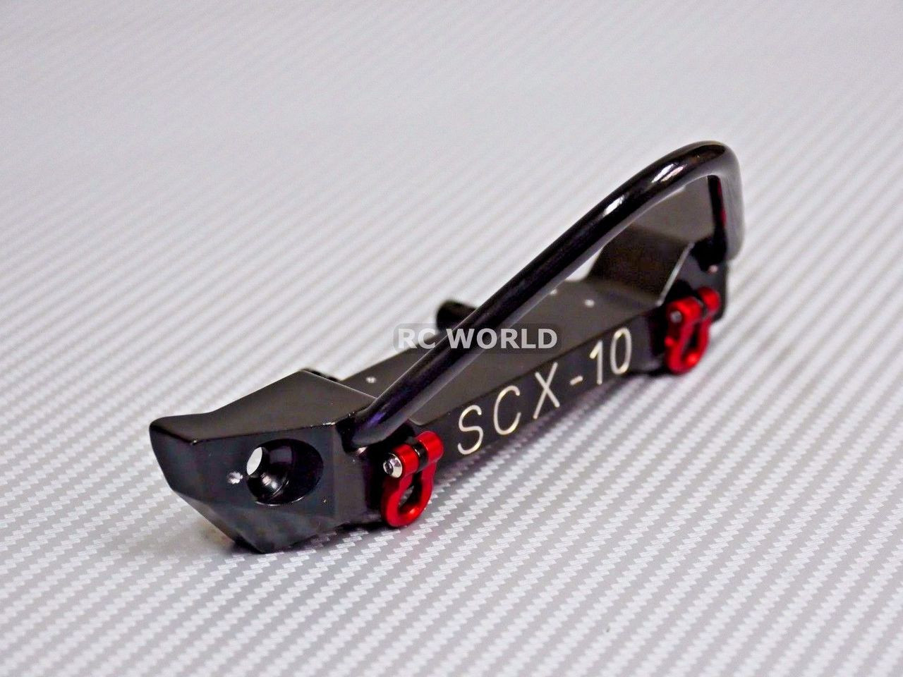 For Axial SCX10 RC Truck Front BULL NOSE Metal BUMPER w/ Metal
