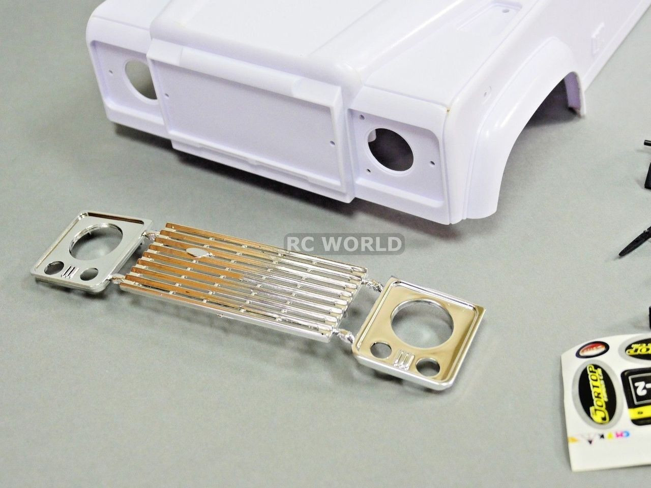 RC 1/10 Land Rover Defender 90 Hard Body W/ Interior V2