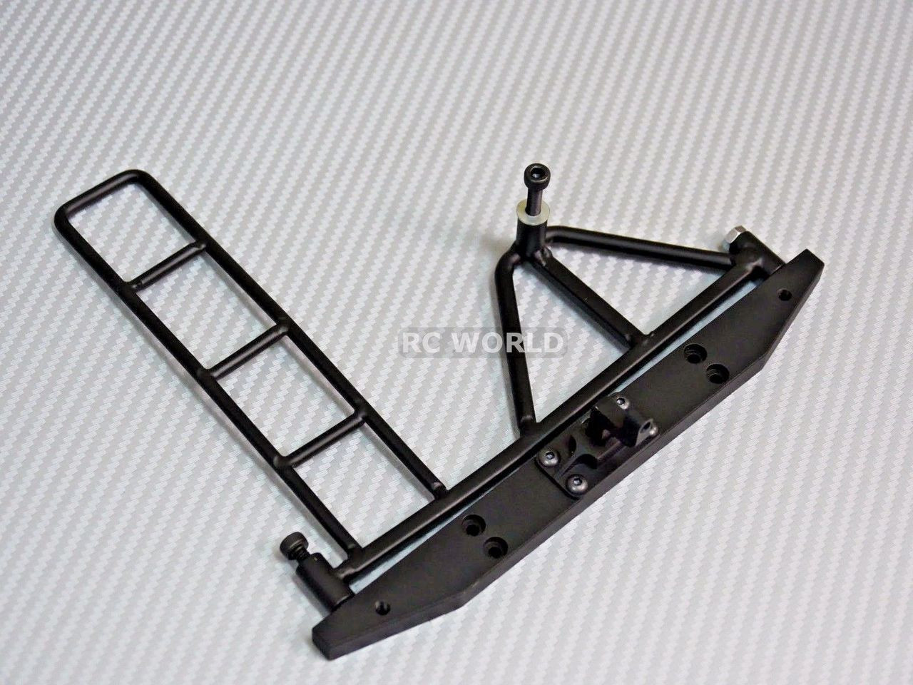 Demeras RC Auto Heckstoßstange – Metall, Pulverbeschichtet, Für Axial SCX10 90046 & Traxxas TRX4