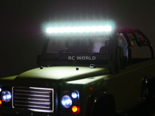 Set Fari LED INJORA Per RC Crawler 1/10 1/8 &ndash; Luci Bianche E Multicolore &ndash; Compatibile TRX4, TRX6, Axial SCX10, Redcat, RR10