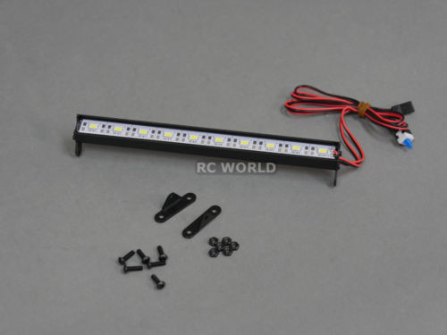 RC Light Bar With 36 LED Lights - Metal Roof Lamp For TRX4 Traxxas SCX10 Axial Crawler Cars