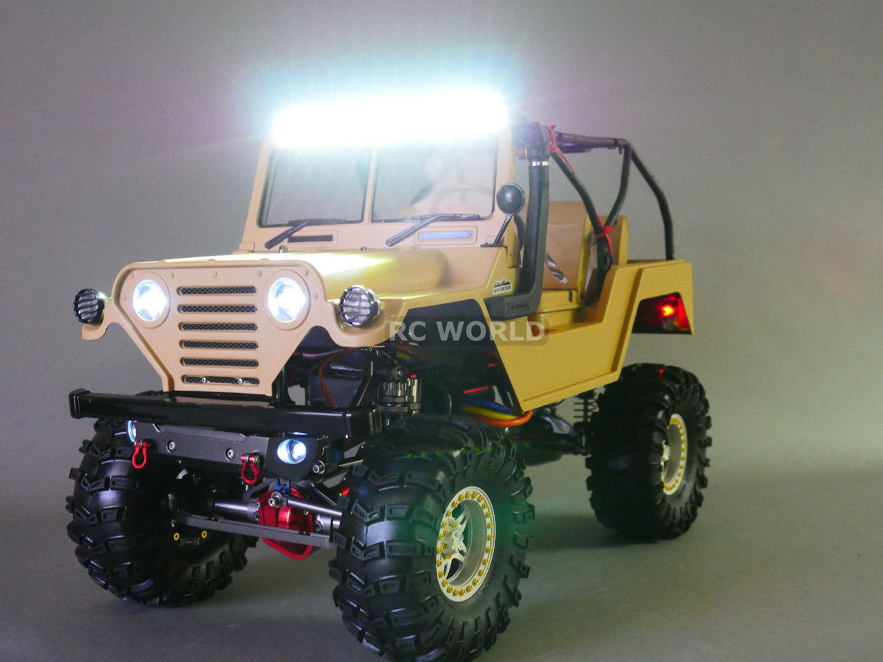 RC Scale Acessories SAFARI SNORKEL For KILLER BODY Warrior