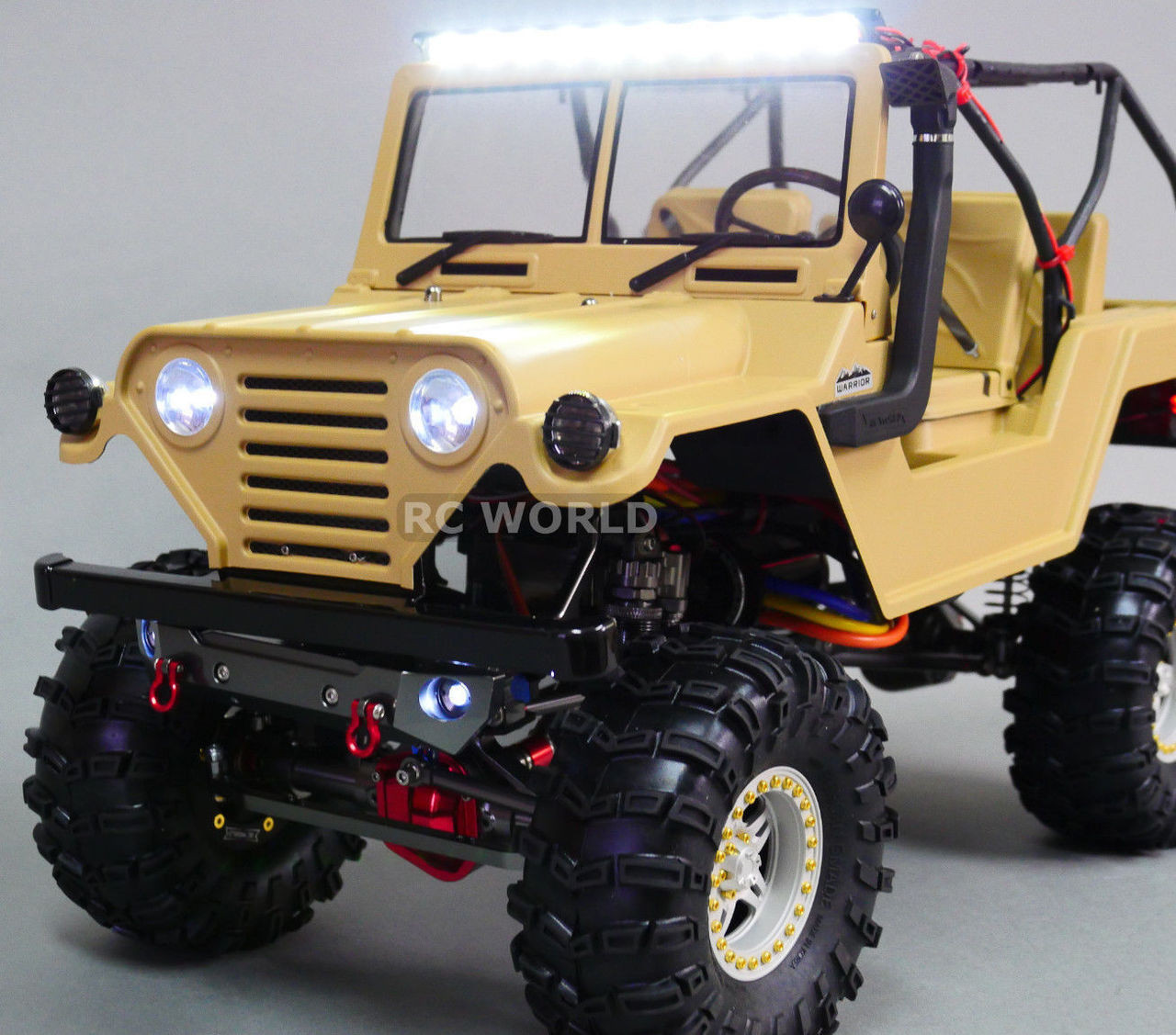 RC Scale Acessories SAFARI SNORKEL For KILLER BODY Warrior