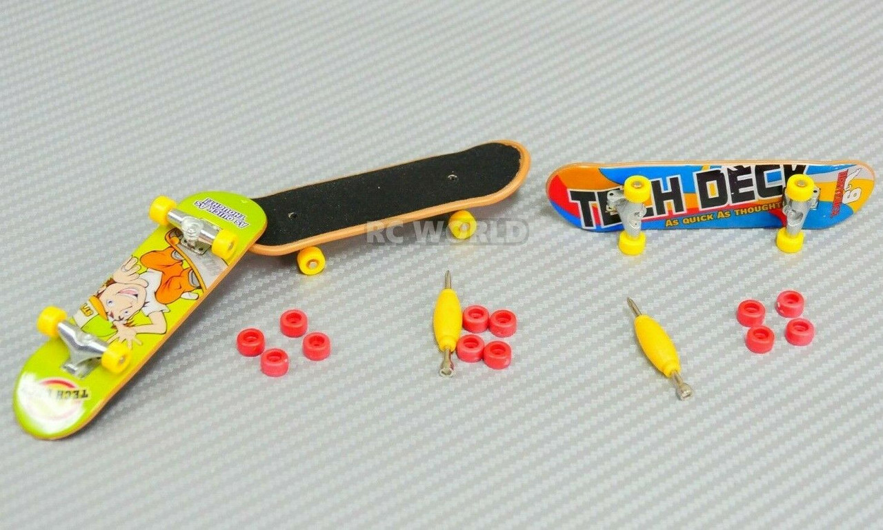 Anoi Folde Tochi træ RC 1/10 Scale Accessories SKATEBOARD SET Finger Toy