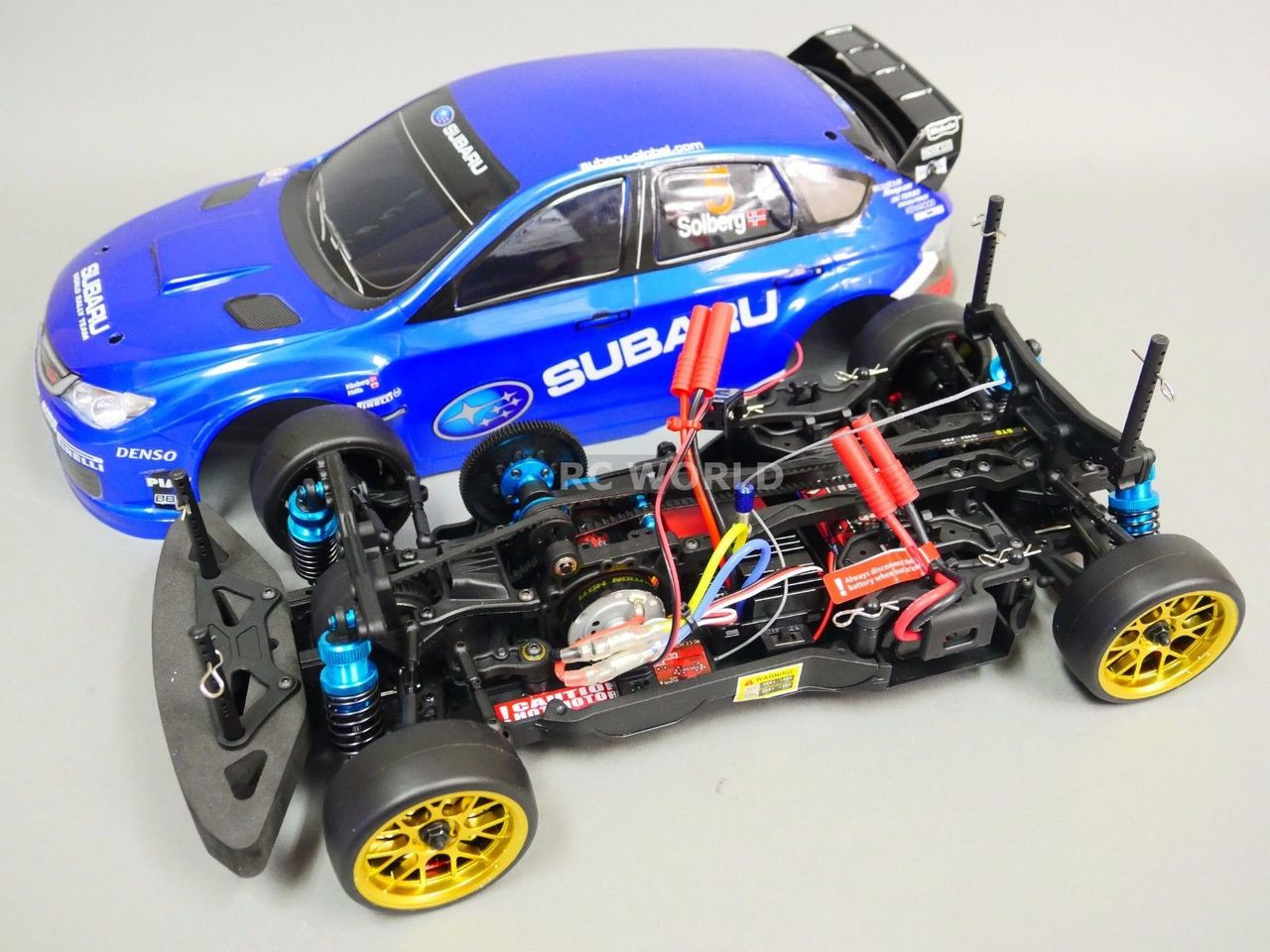 Drift 4WD Radio Control Subaru Fast And Furious WRX STI Drift RC Sports Car  1-14