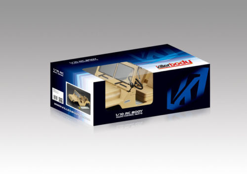 Killer Body RC Truck Body Shell 1/10 WARRIOR For SCX10 Crawler