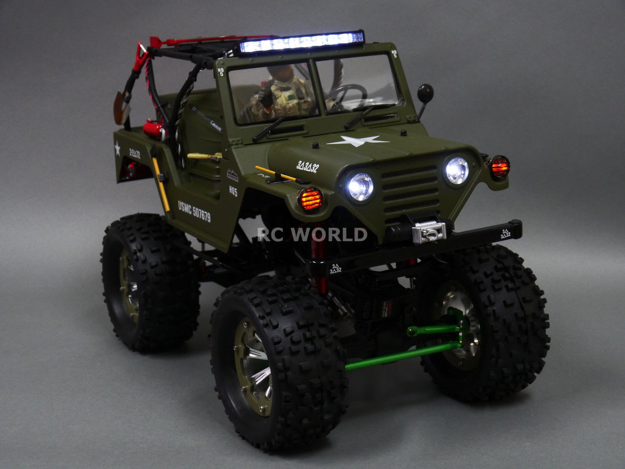 Killer Body RC Truck Body Shell 1/10 WARRIOR For SCX10 Crawler ...