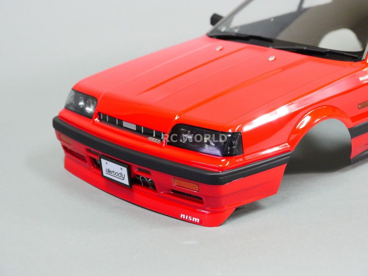 1/10 RC Car BODY Shell NISSAN SKYLINE R31 190 mm *FINISHED* RED