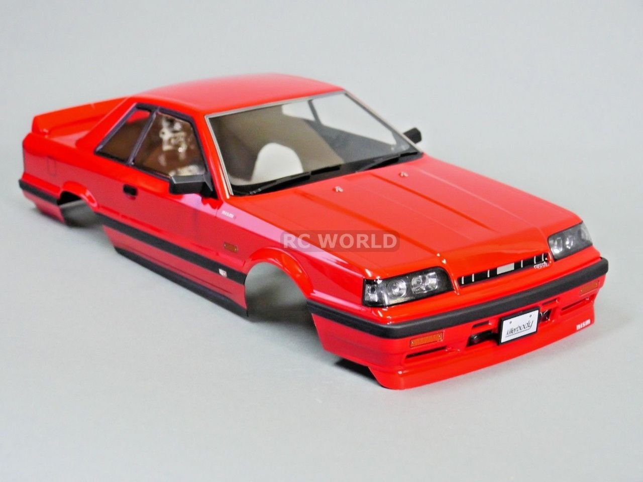 1/10 RC Car BODY Shell NISSAN SKYLINE R31 190 mm *FINISHED* RED