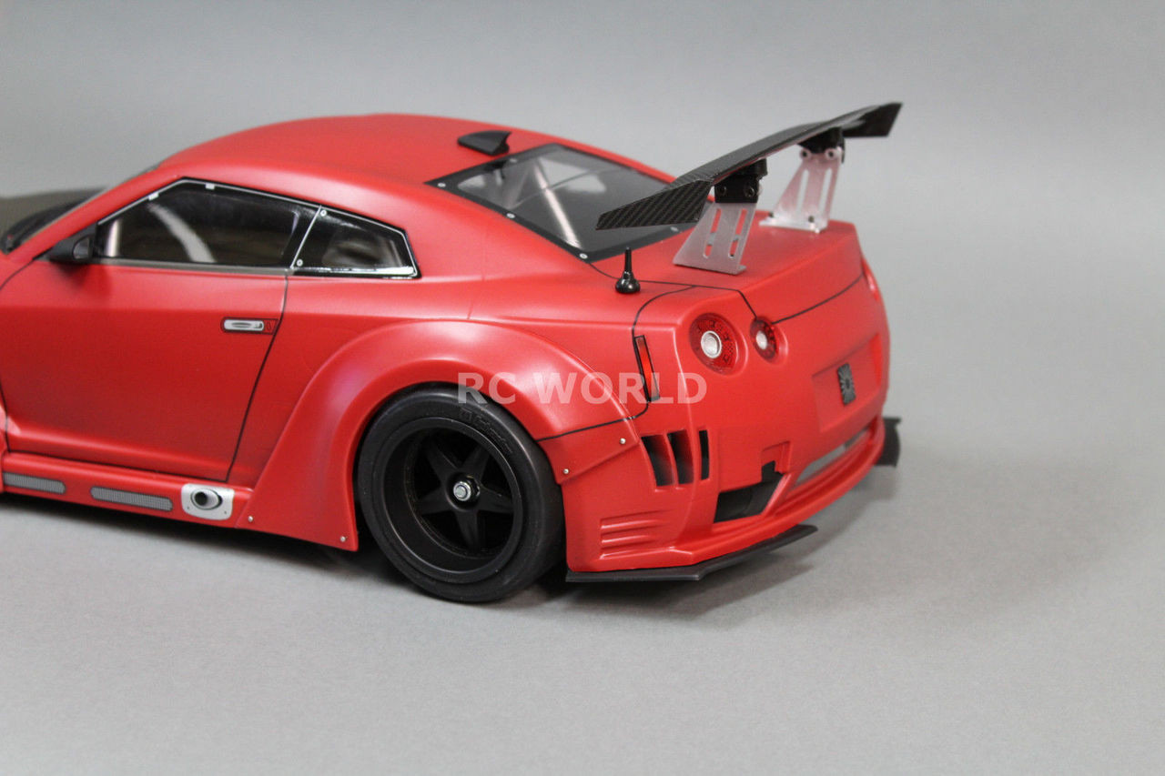 Rc 1/10 NISSAN GT-R Sumo Power Body Shell Rocket Bunny w/ Wide Kit