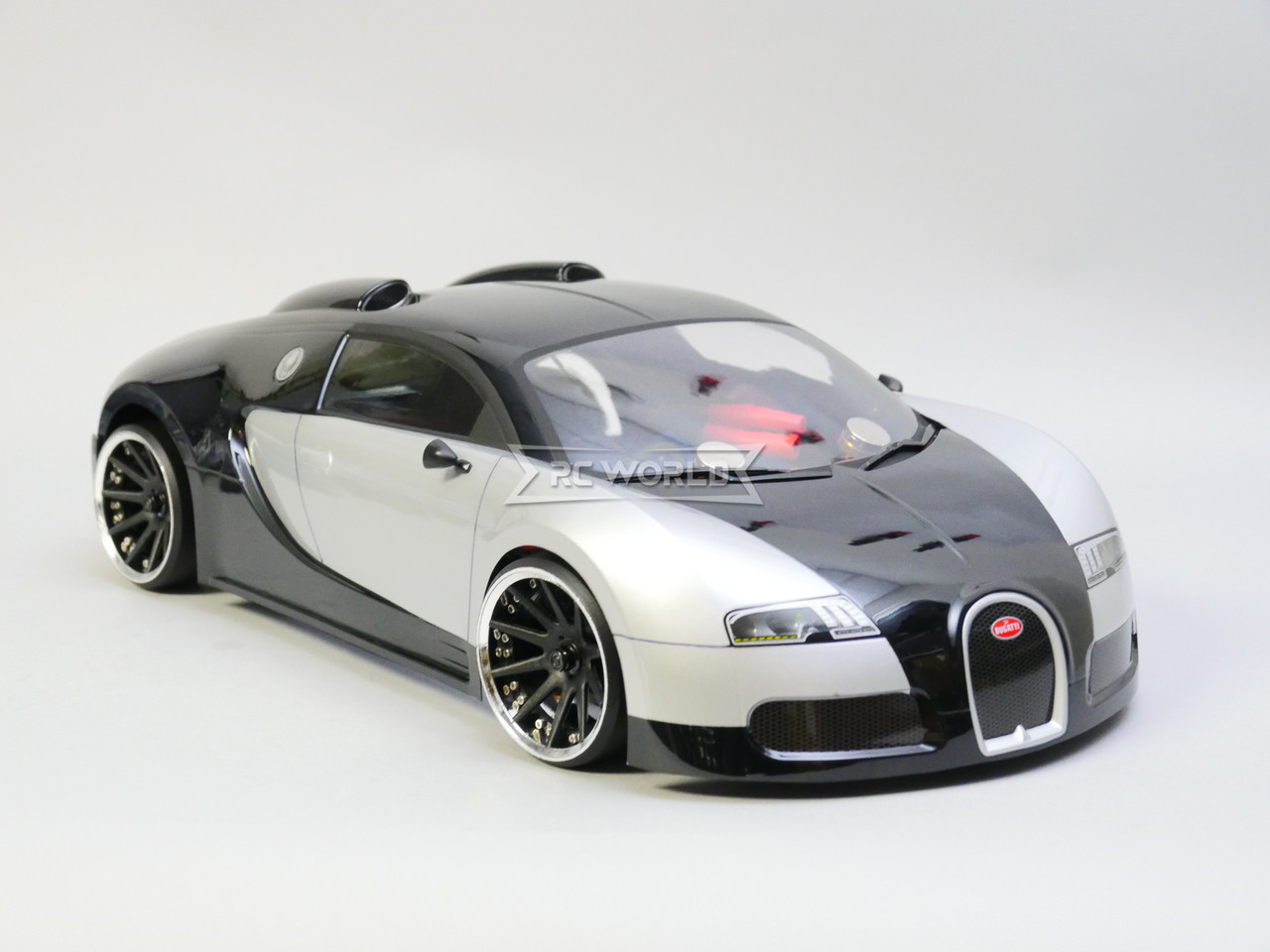 rustig aan Versterken Melancholie 1/10 RC Car BODY Shell BUGATTI VEYRON 200mm Body w/ Light Buckets