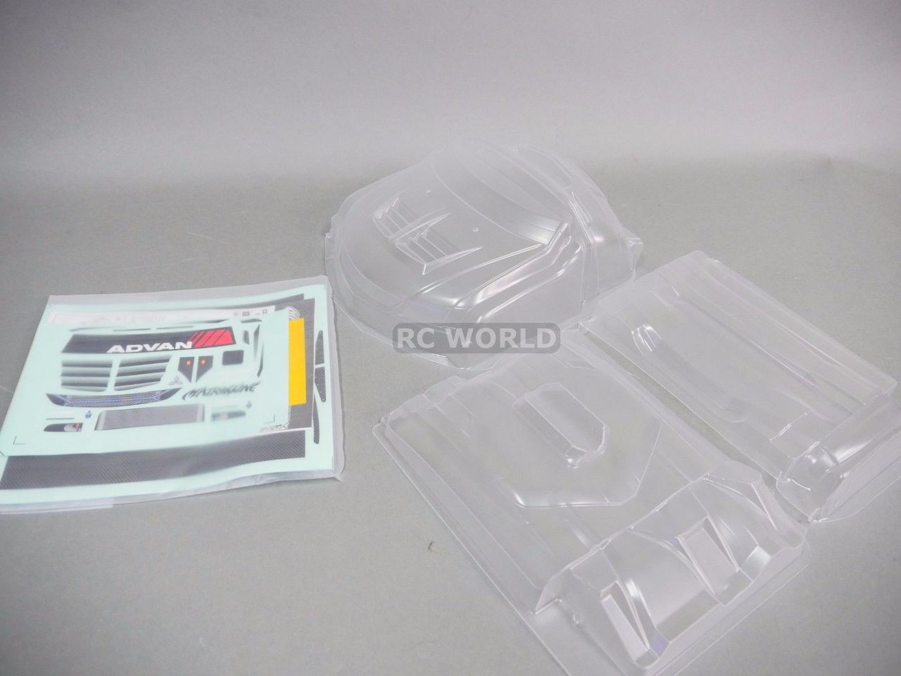 RC 1/10 Mitsubishi EVO 9 BODY KIT Voltex Aero Kit