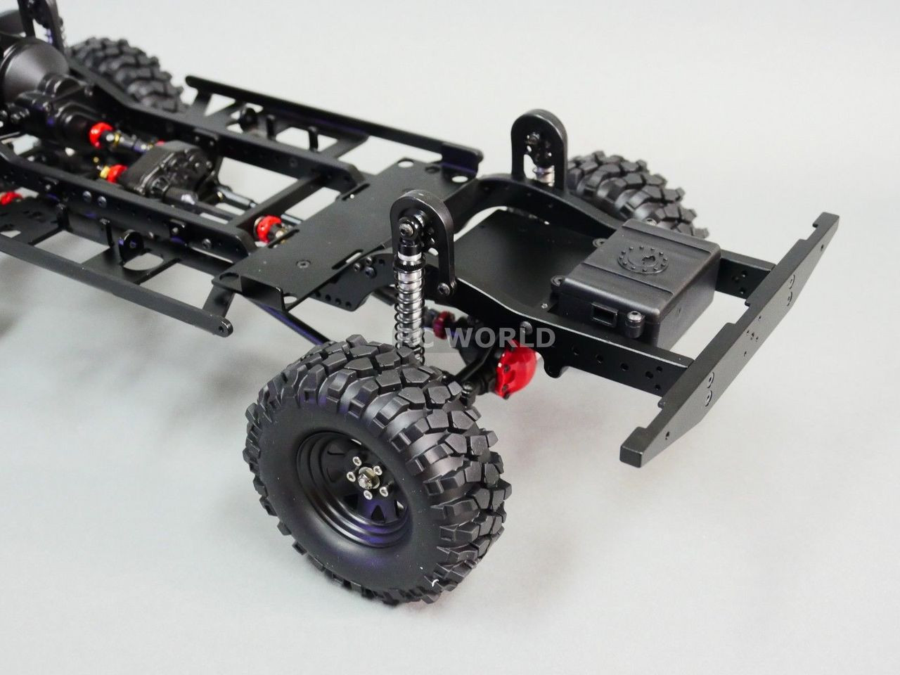 Custom Defender Chassis RC New Land Rover Defender 110 TRUCK D110 CHASSIS Metal Custom Rolling ...