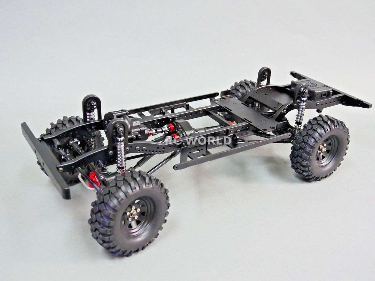 RC New Land Rover Defender 110 TRUCK D110 CHASSIS Metal Custom Rolling ...