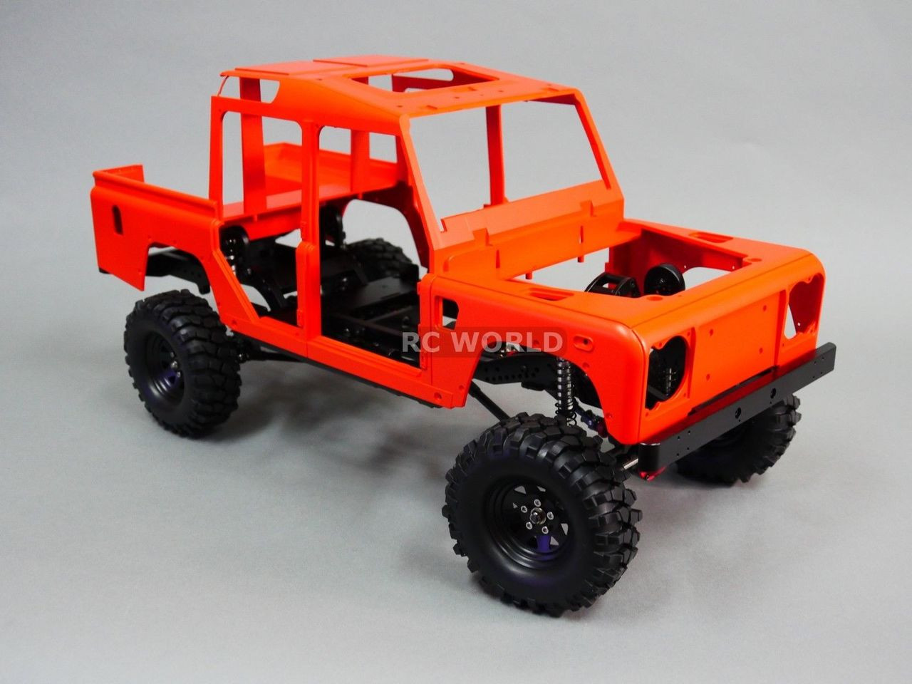 RC New Land Rover Defender 110 TRUCK D110 CHASSIS Metal Custom