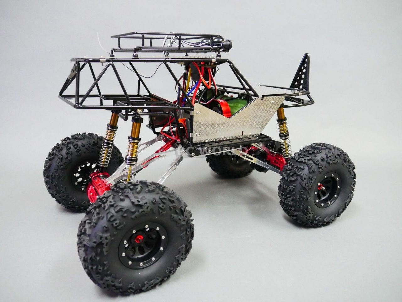 Custom AXIAL All METAL ROCK CRAWLER Bomber Wraith 2.2 Crawler 8.4V *RTR*