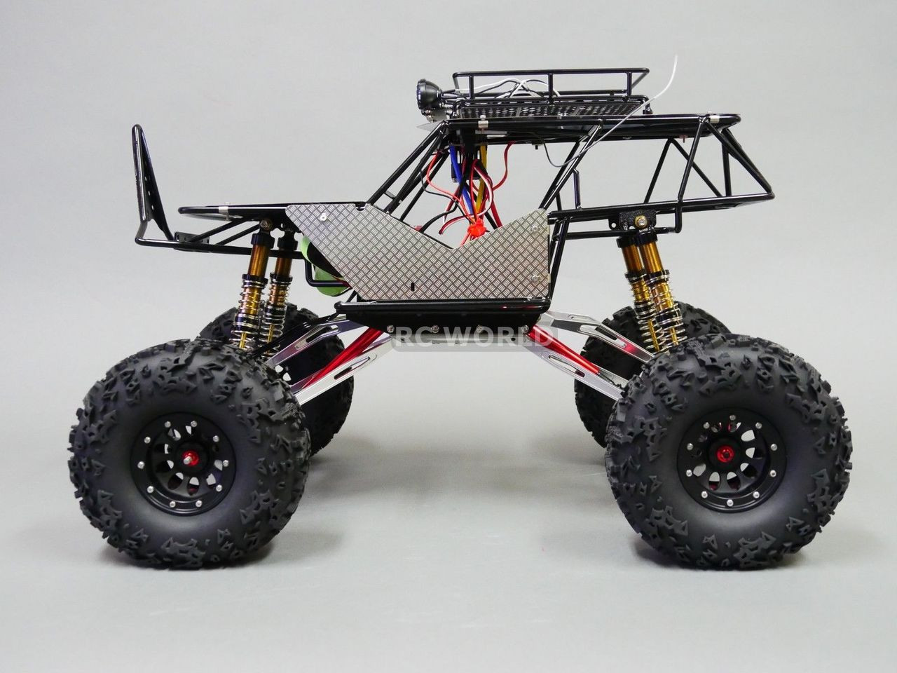 Custom AXIAL All METAL ROCK CRAWLER Bomber Wraith 2.2 Crawler 8.4V *RTR*