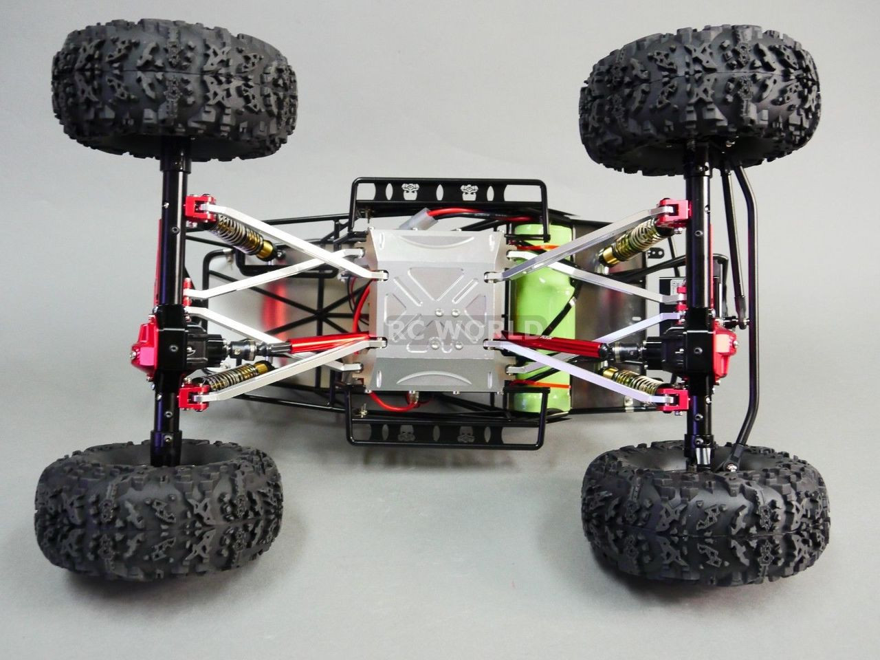 Custom AXIAL All METAL ROCK CRAWLER Bomber Wraith 2.2 Crawler 8.4V *RTR*