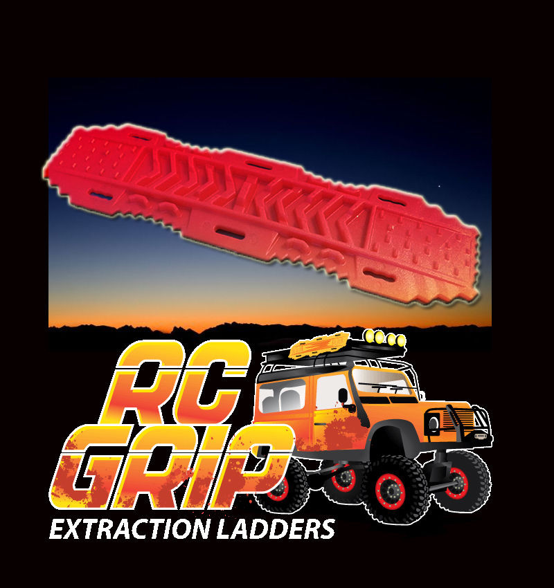 RC Truck Rock Crawler Scale Accessories RECOVERY RAMPS Extraction
