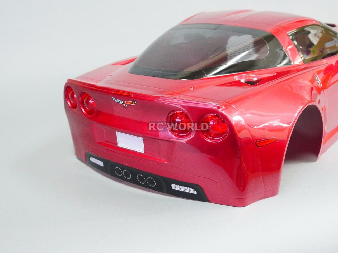 traxxas corvette body