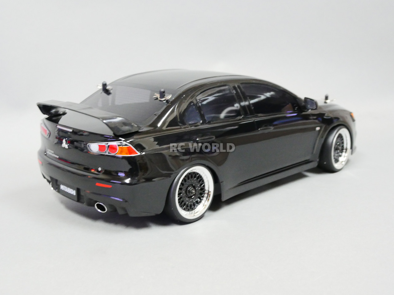 rc mitsubishi evo drift car