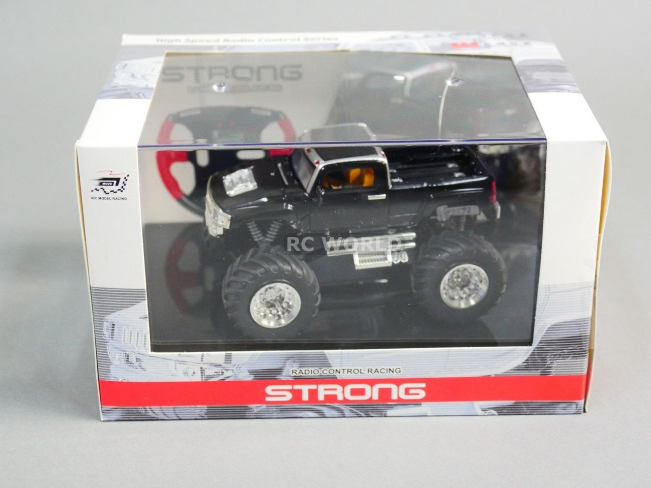 red rc truck