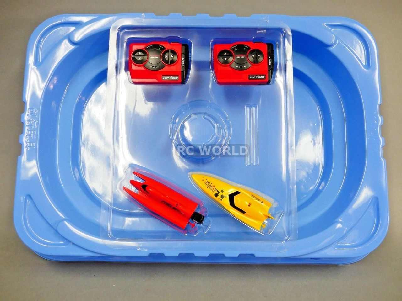 micro boats racing track