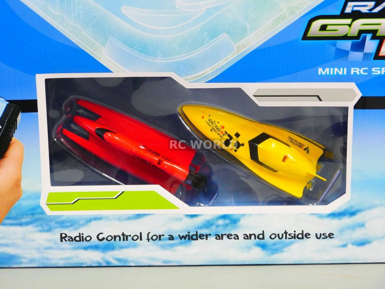 world's smallest rc boat